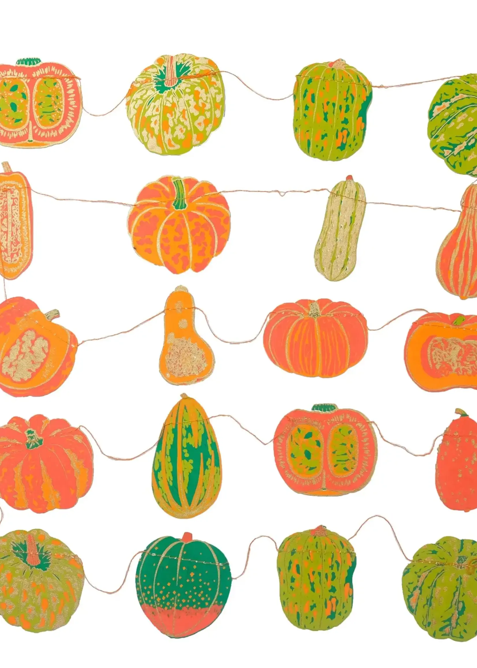 East End Press Squashes Sewn Garland