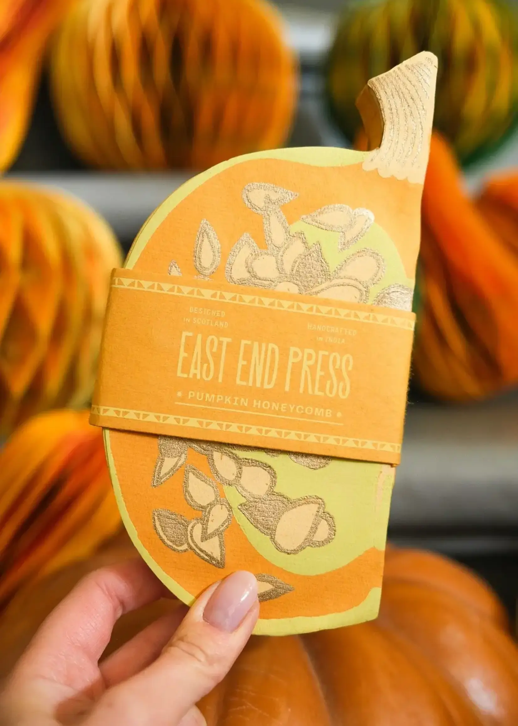 East End Press Pumpkin Honeycomb