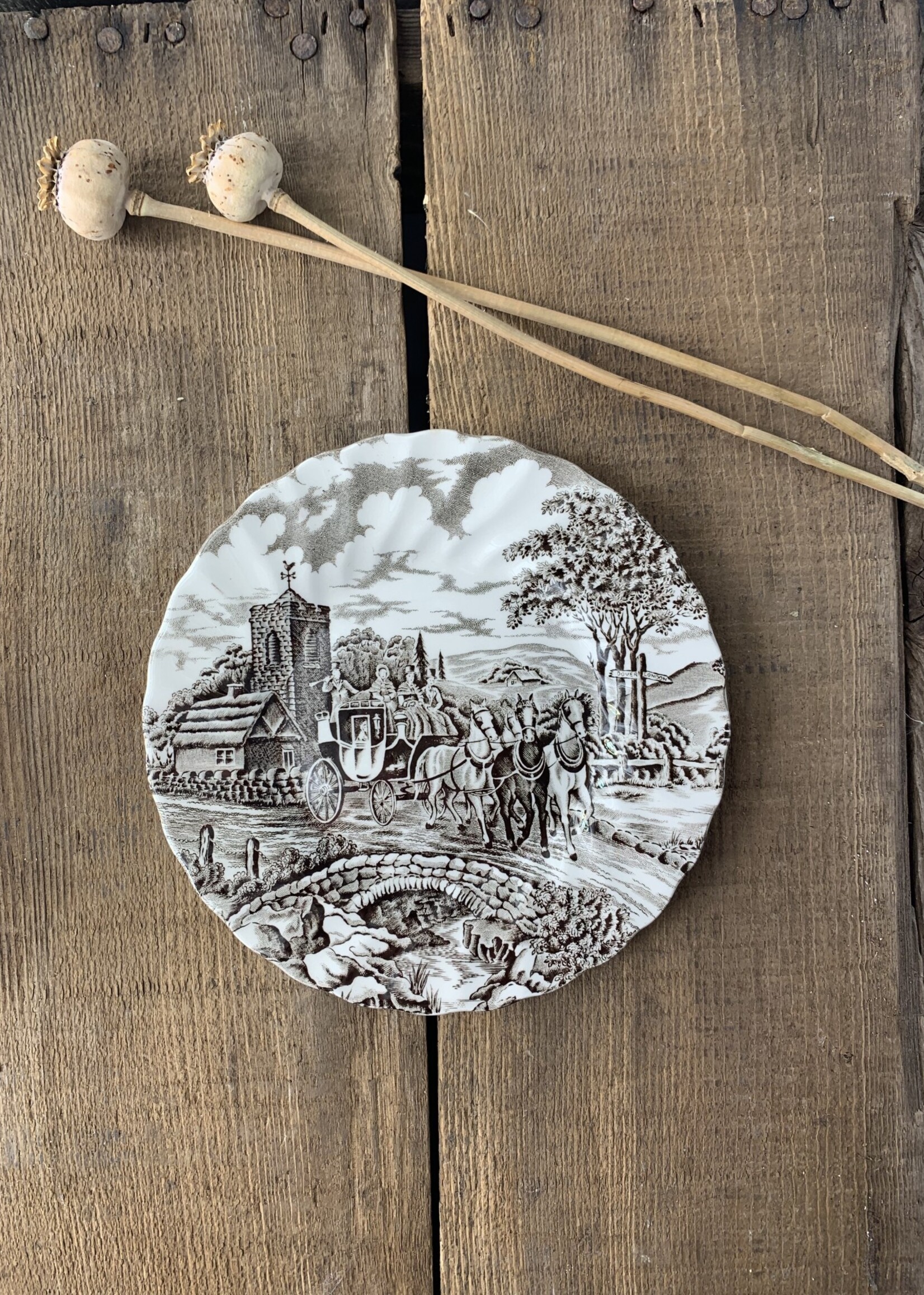 Royal Mail side plate