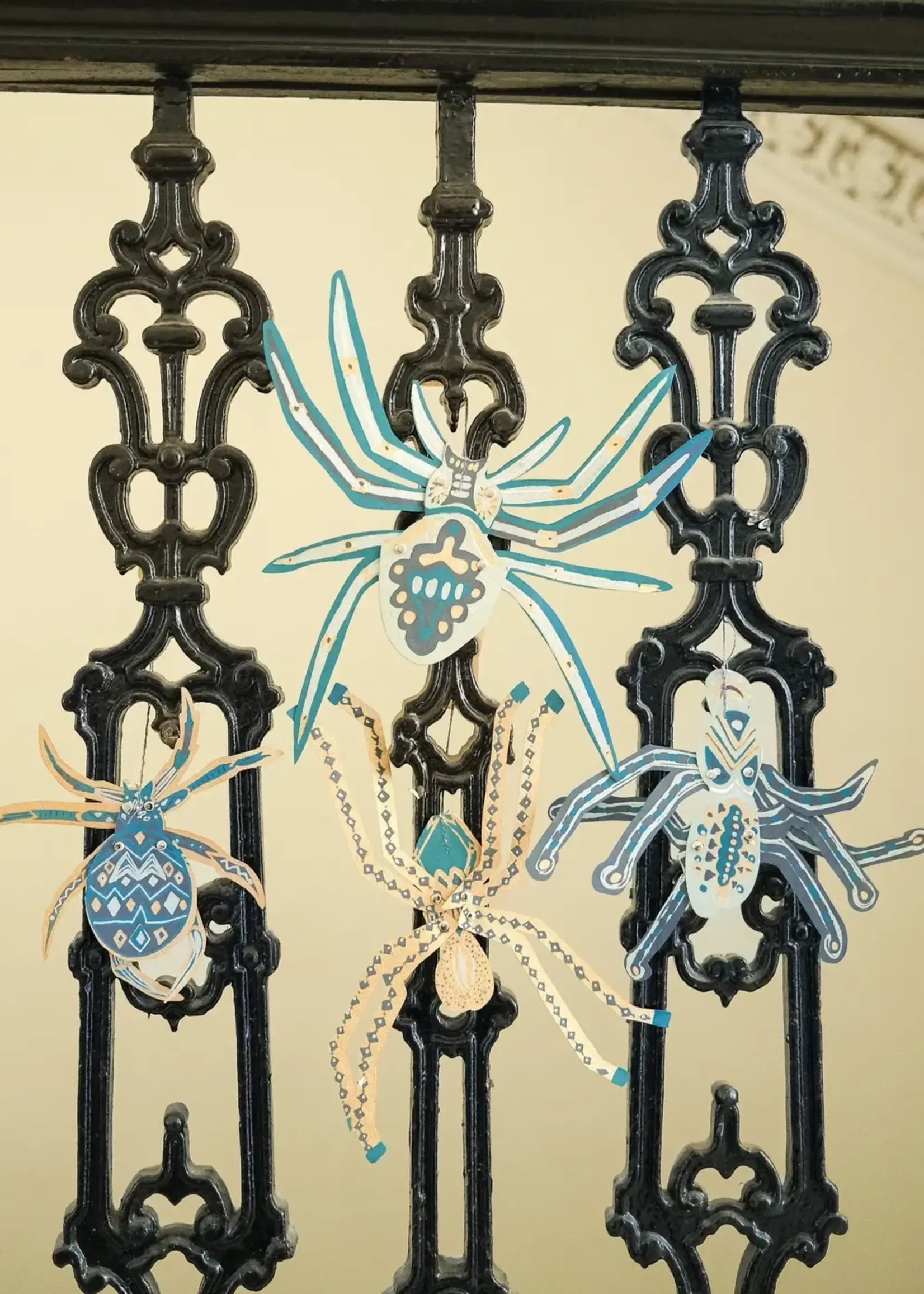 East End Press East End Press, Hanging Spiders Ornaments