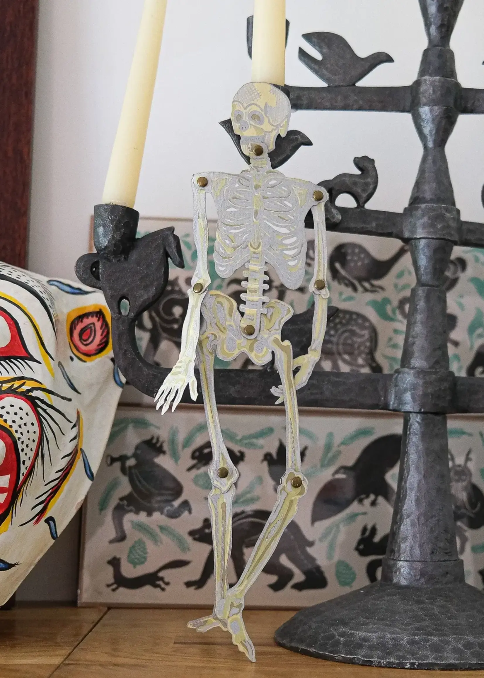 East End Press East End Press, Dancing Skeleton Ornaments