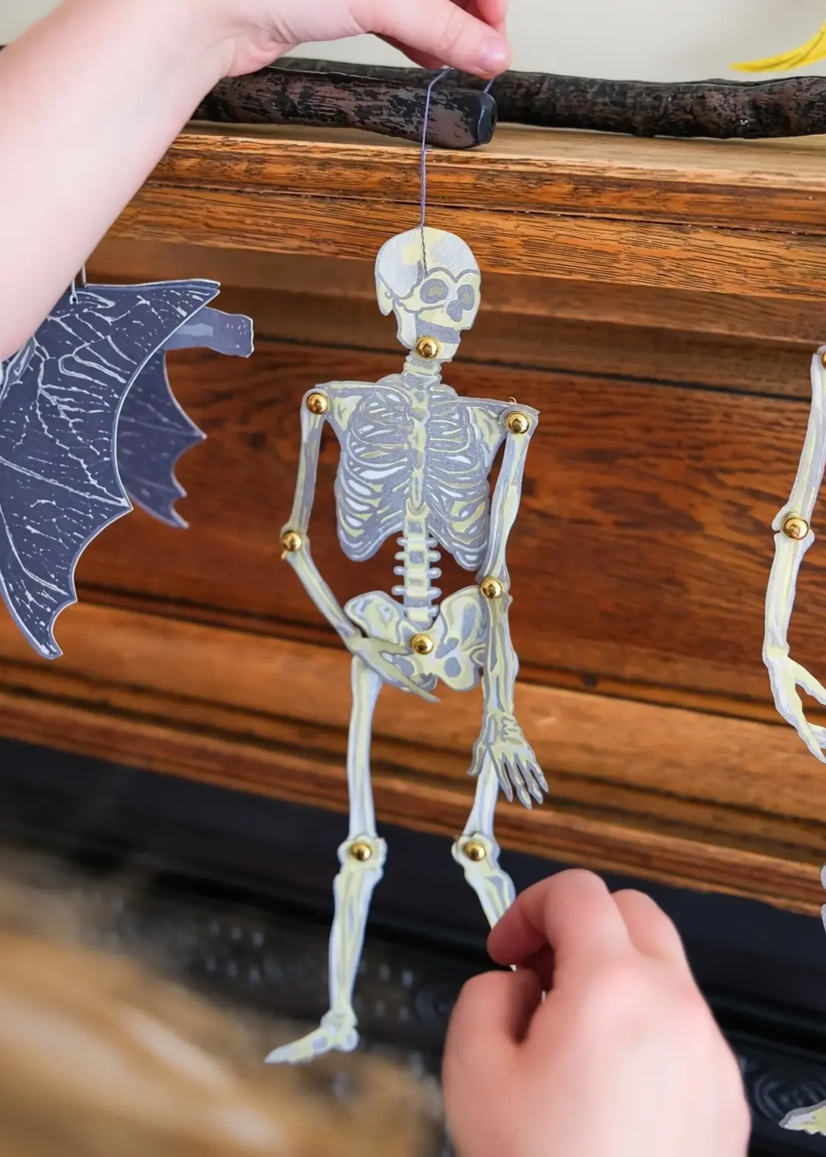 East End Press East End Press, Dancing Skeleton Ornaments
