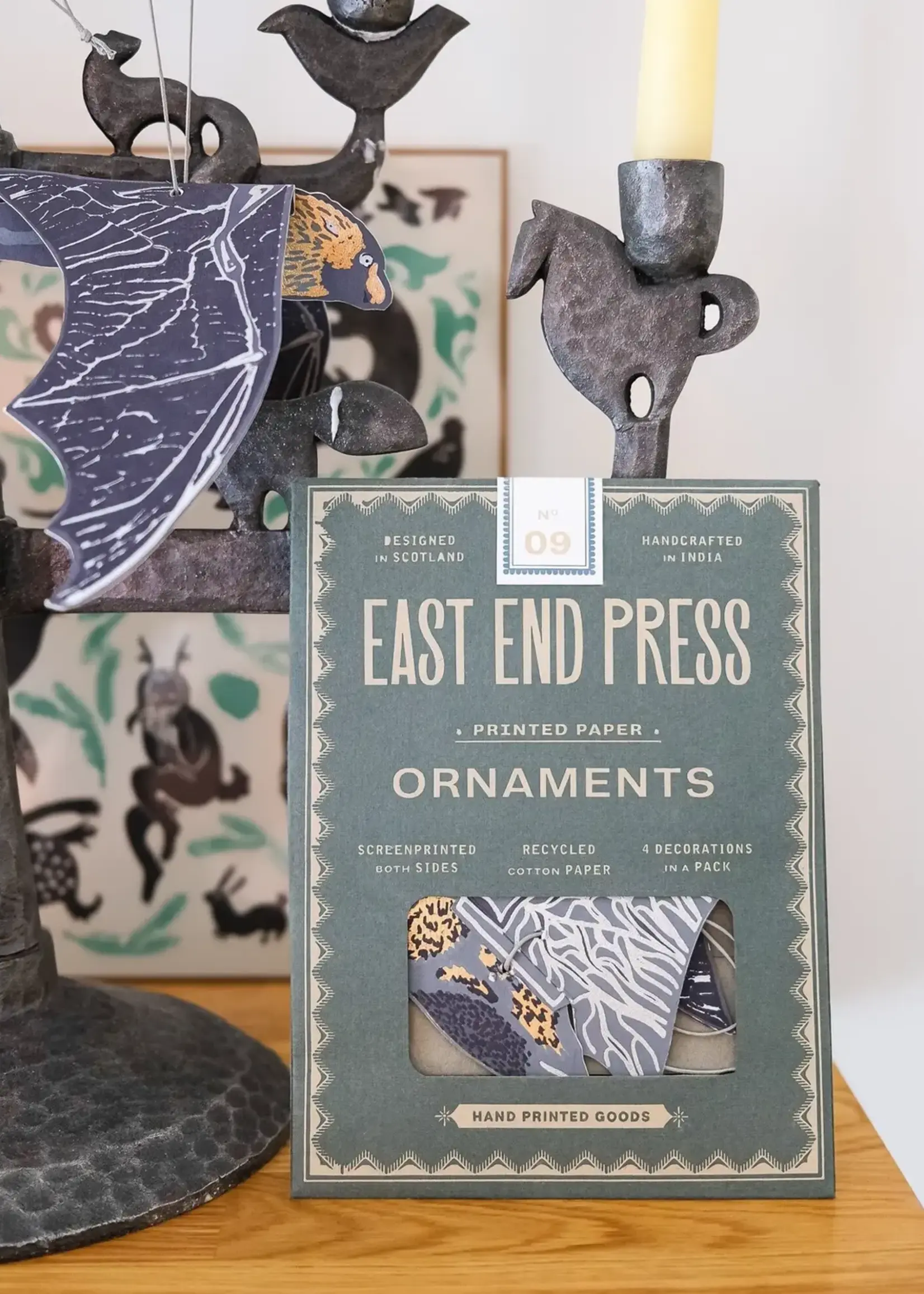 East End Press East End Press, Bat Ornaments