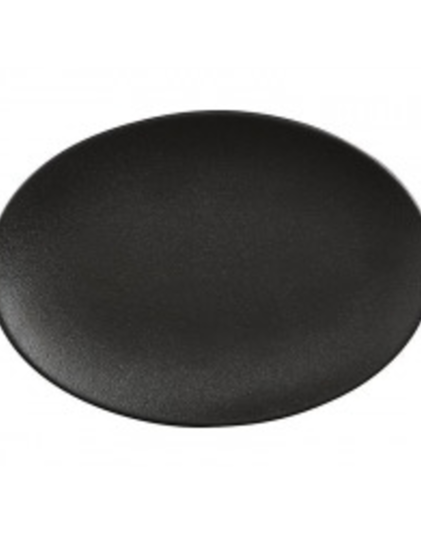 Matte Black Elan Oval Platter L10"