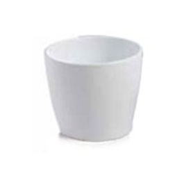 White Marlow Pot  D10”