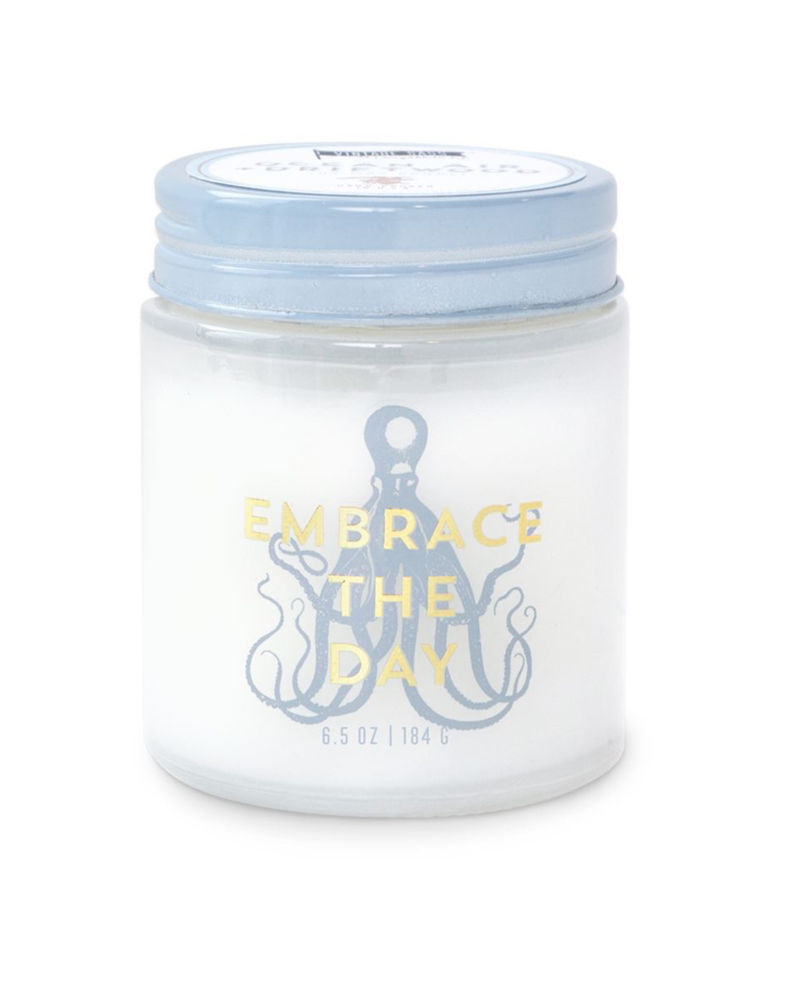 Ocean Air & Driftwood Embrace The Day Candle