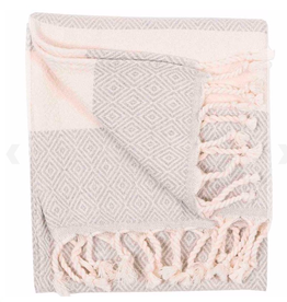Mist Diamond Turkish Hand Towel