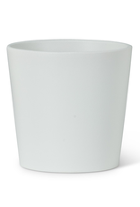 Small White Stockholm Classic Taper Planter H3.25"