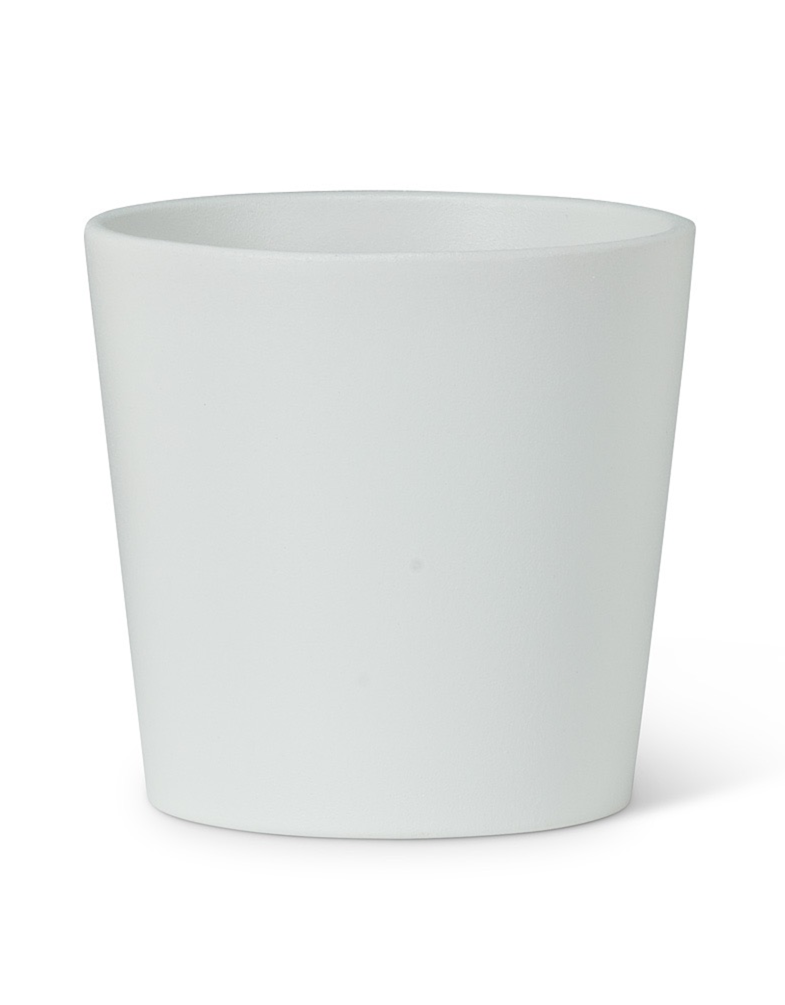 Small White Stockholm Classic Taper Planter H3.25"