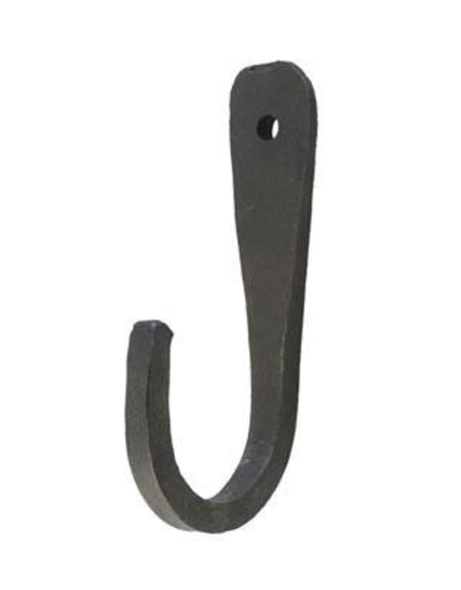 Black Flat Hand Forged Hook