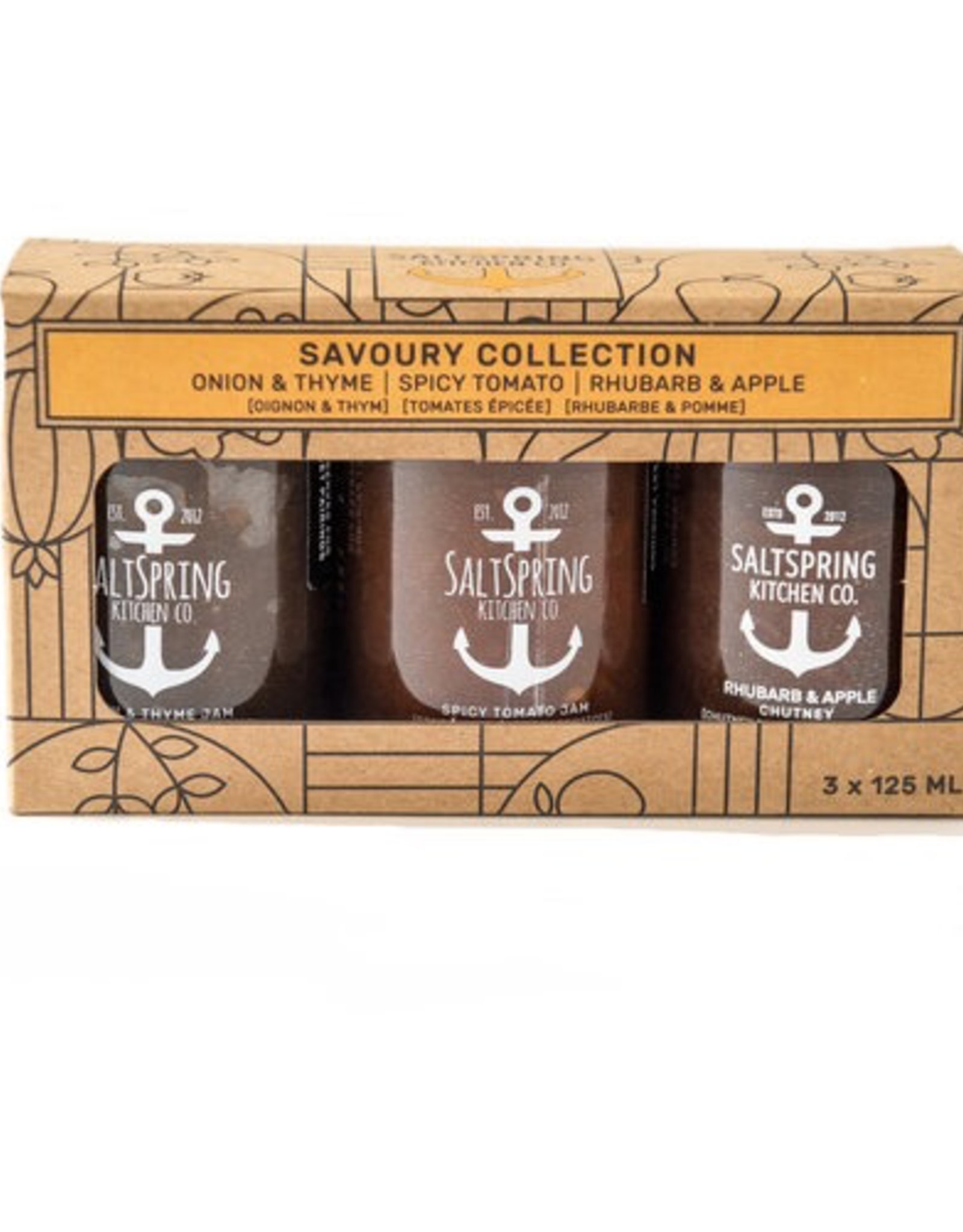 Savoury Trio Collection Gift Box 3x125ml