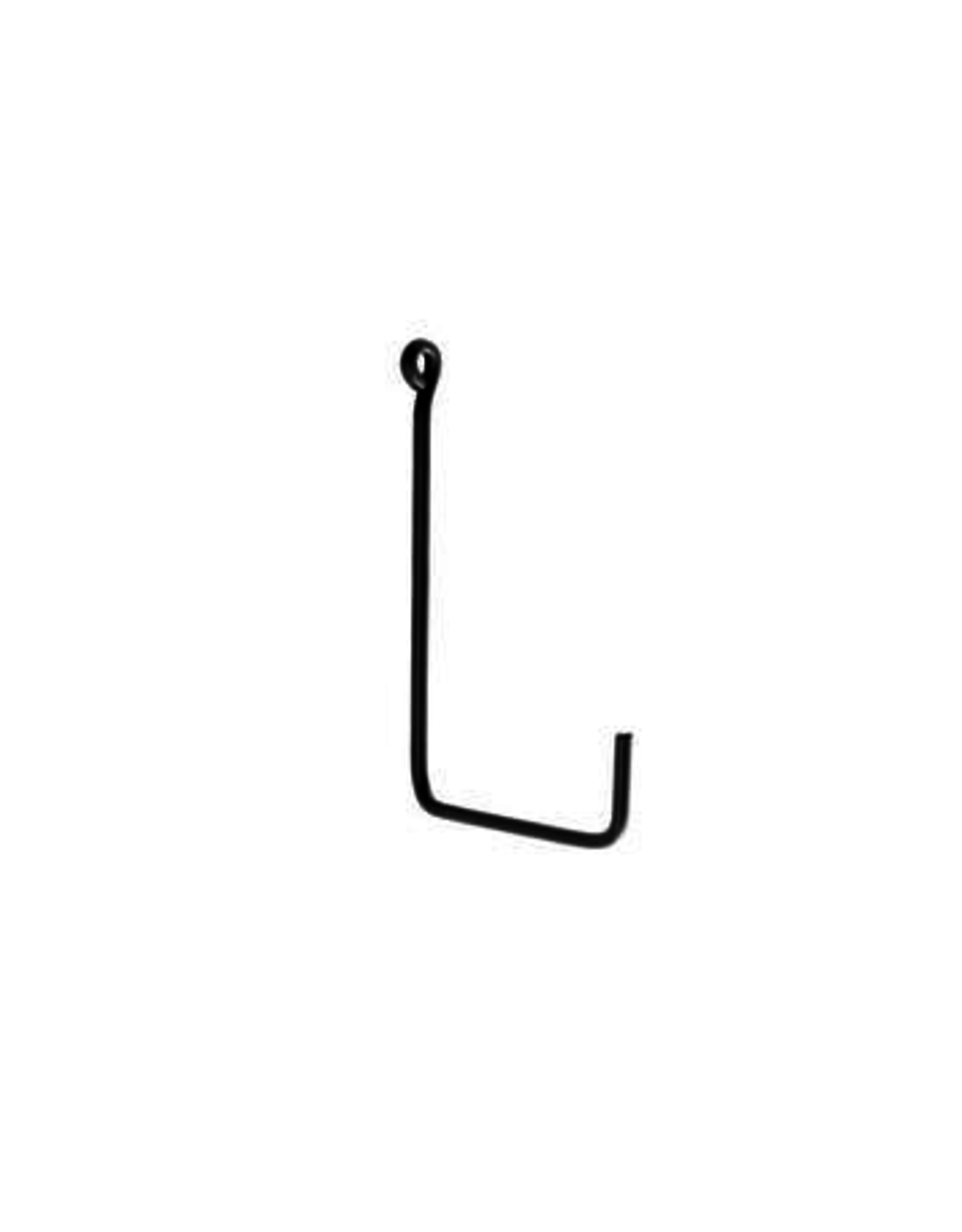 Medium Iron Black “L Shape” Single Hook