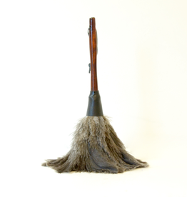 Ostrich Feather Duster with Wood Handle