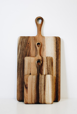 Mini Square Acacia Board With Handle