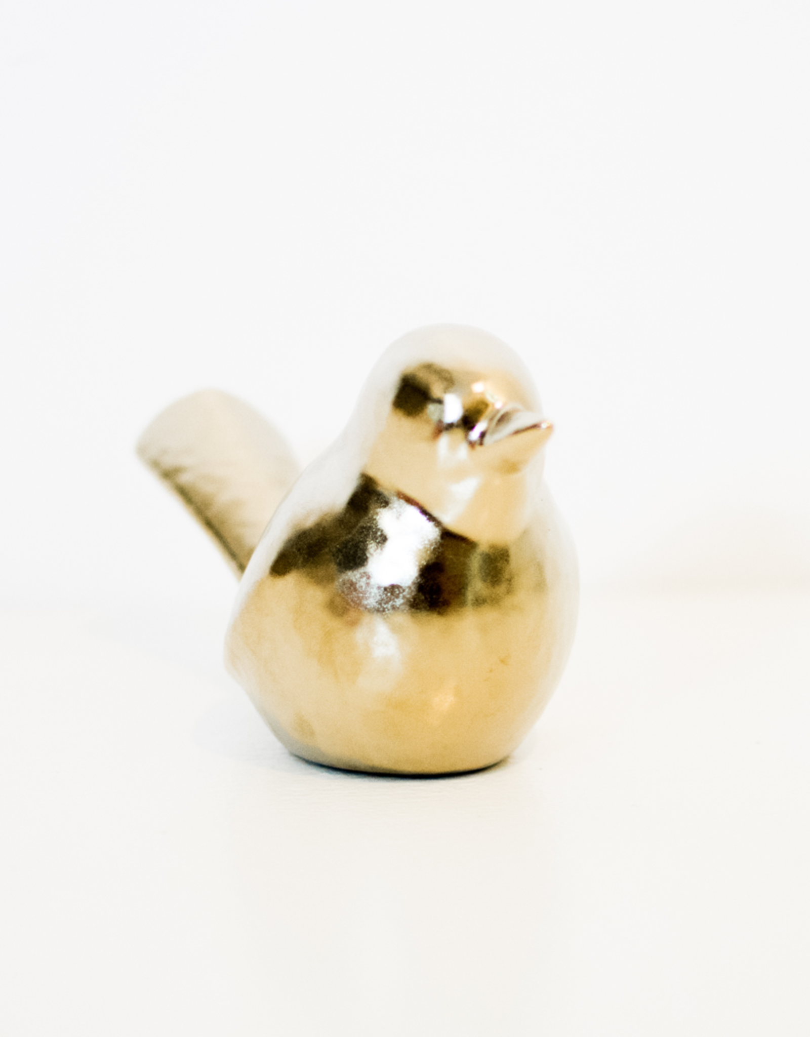 Gold Lilo Ceramic Bird