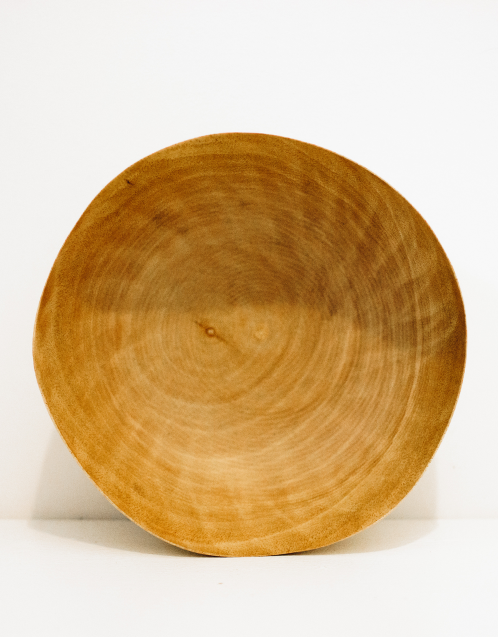 Medium Kiln Mango Wood Bowl With Wave Edge D5.5"