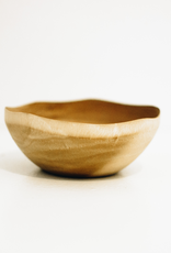 Small Mango Wood Wave Edge Bowl