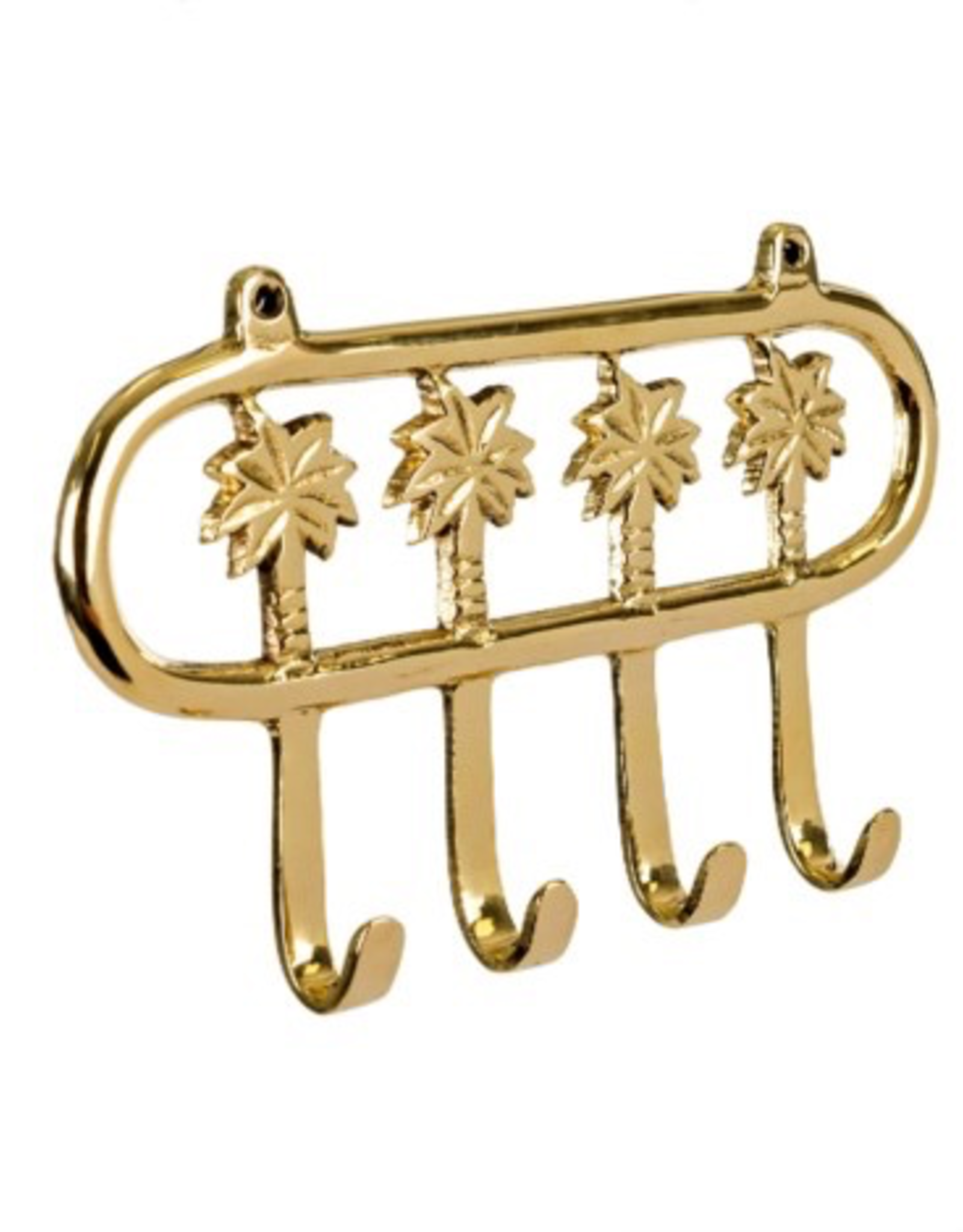 Palm Tree Brass Hook
