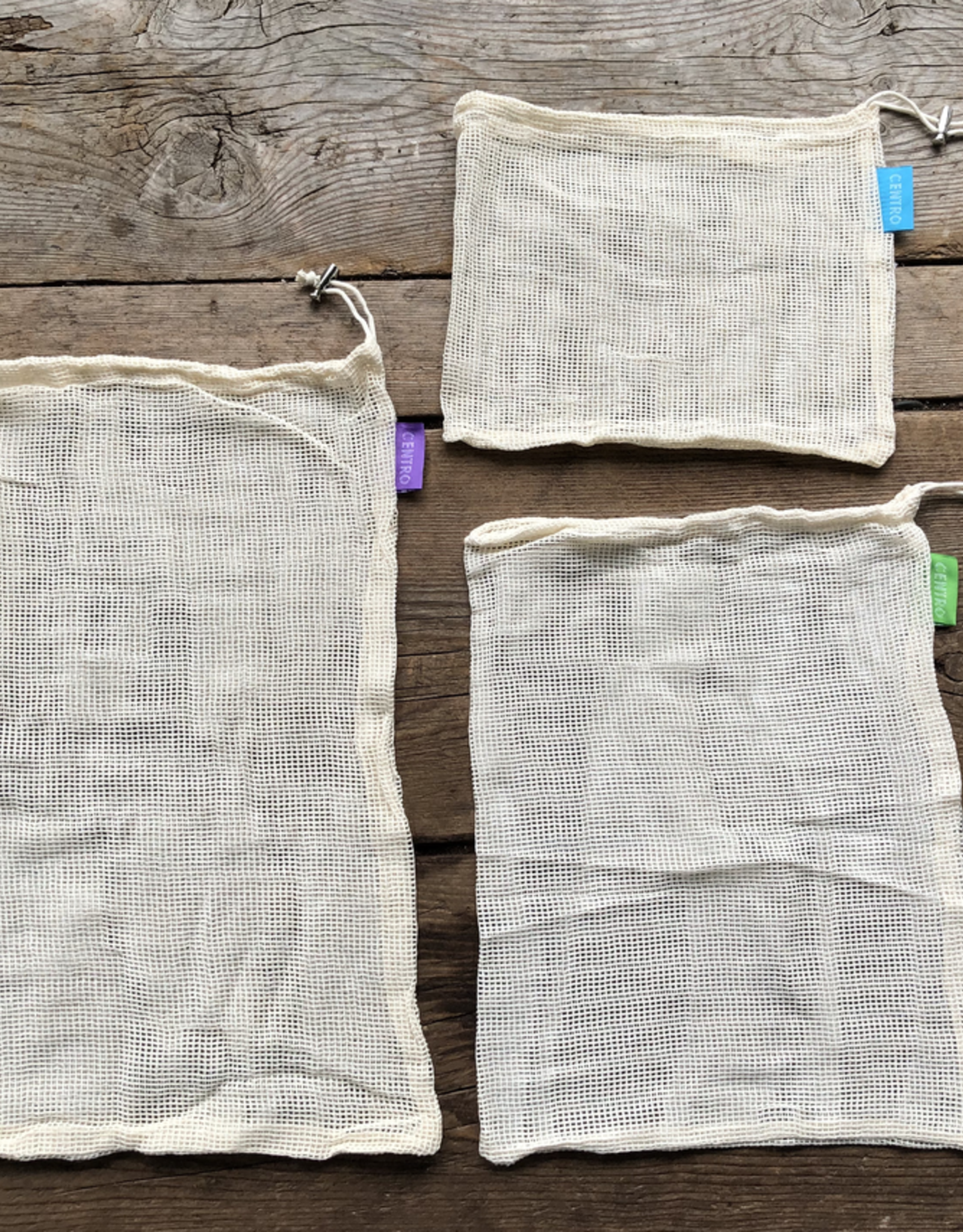 Produce Bag, Set of 12 - 4 Small, 4 Medium, 4 Large