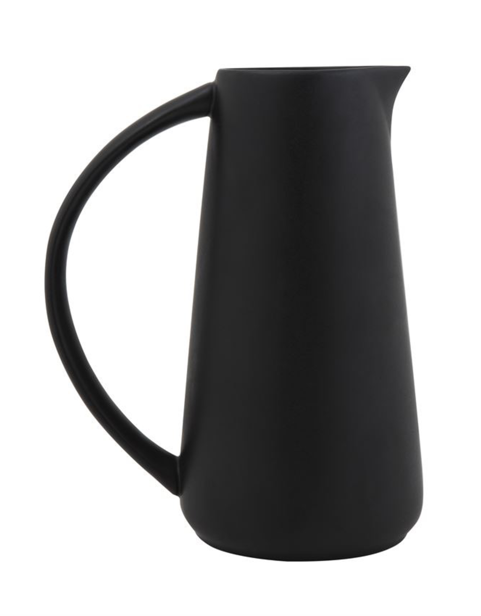 Matte Black Pitcher