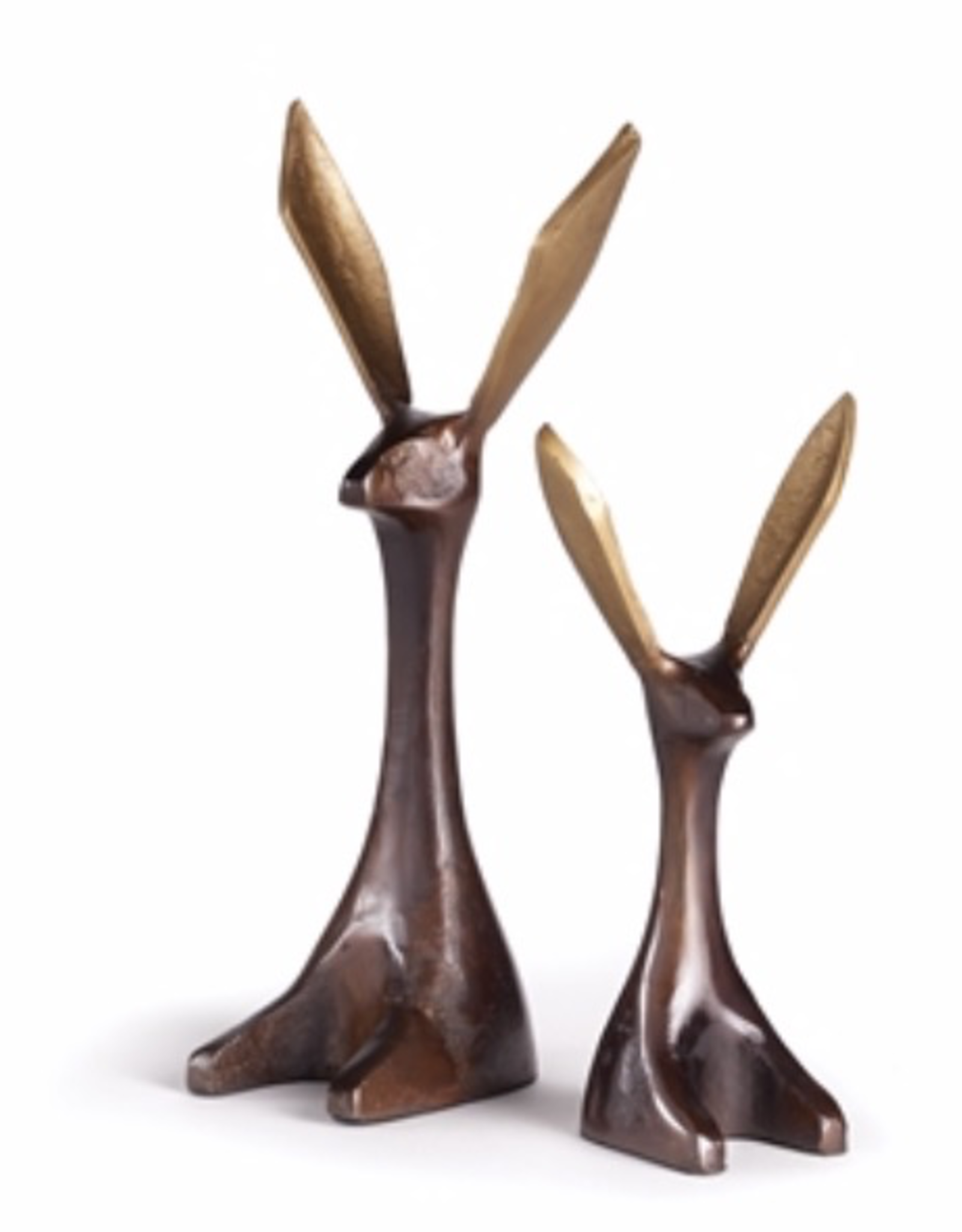 Large Jack Rabbit Figurine H12”