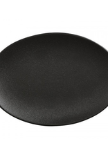 Matte Black Elan Oval Platter L14"