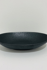 Matte Black Elan Oval Bowl L7.8"