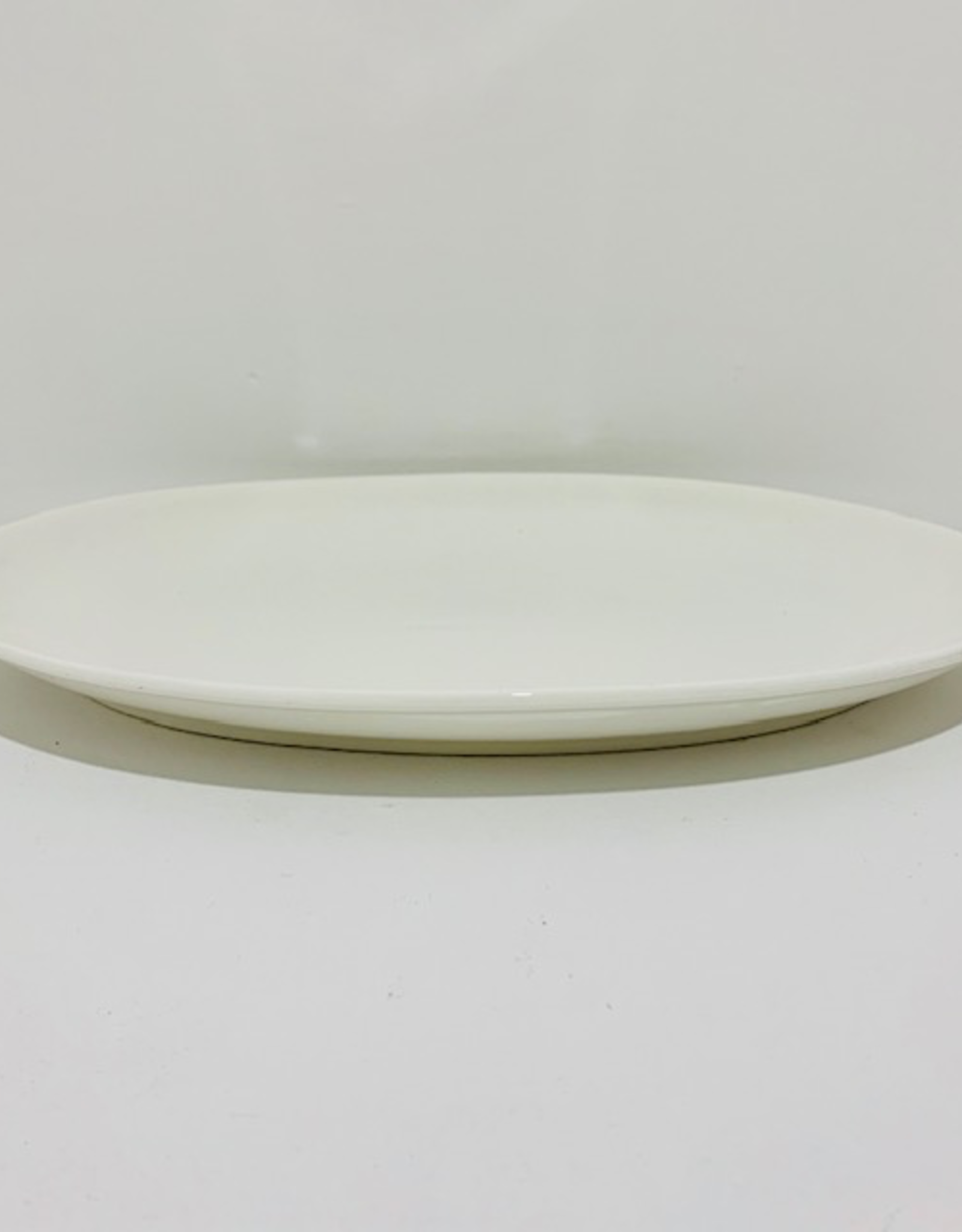 Fortis Oval White Platter, L12” W8”