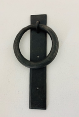 Iron Black Forged Ring Door Knocker