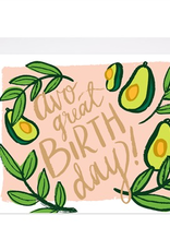 Avocado Birthday Card