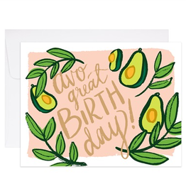 Avocado Birthday Card