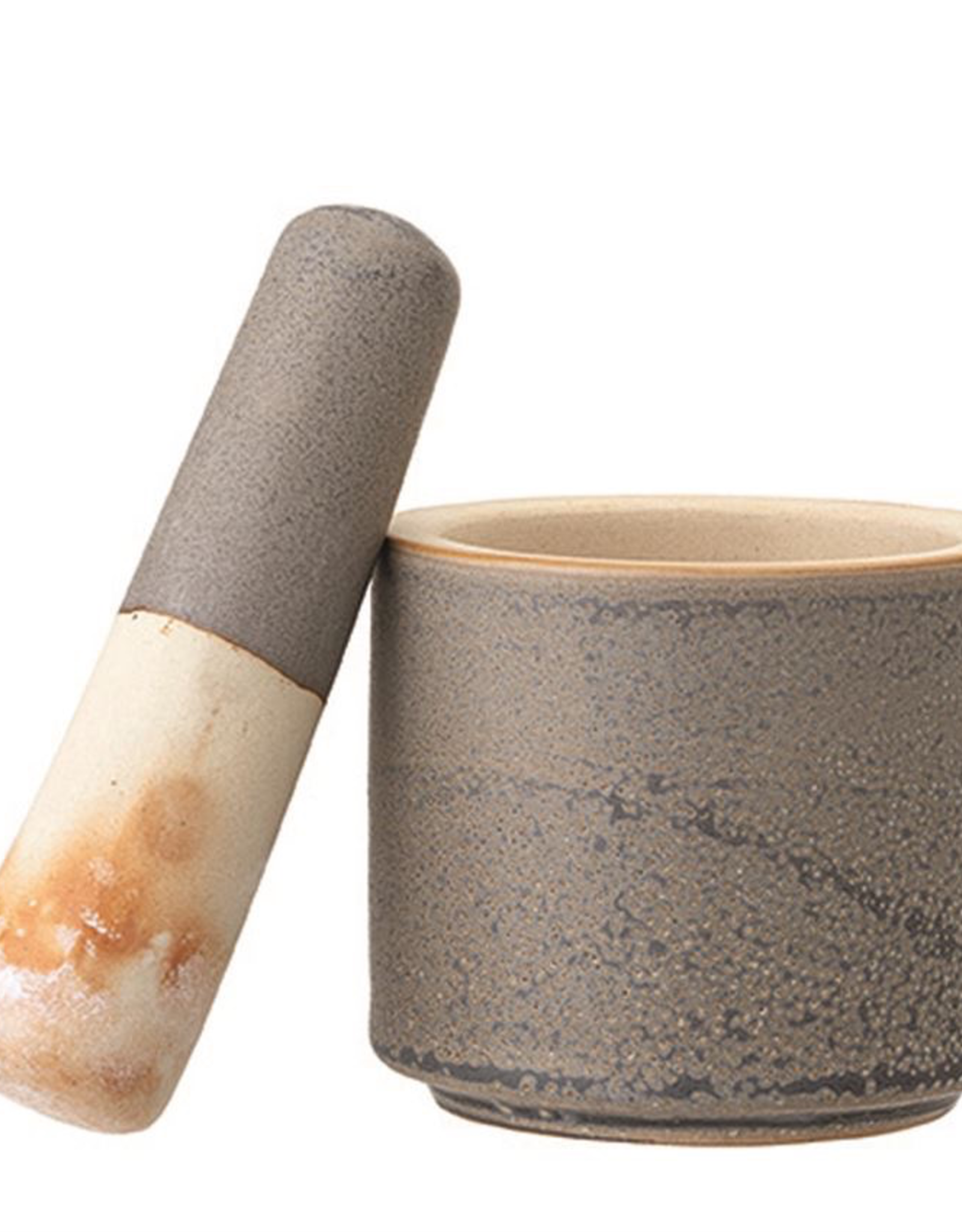 Reactive Glaze Mortar & Pestle