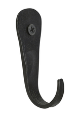 Black Forged Iron Hook H3"
