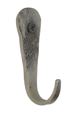 Nickel Finish Forged Iron Hook