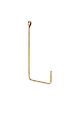 Large “L Shape” Single Brass Hook