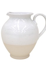 5.28L Large White Fattoria Pitcher