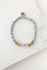 Marilla Stretch Bracelet - Ice Blue