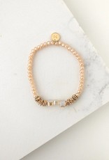 Marilla Stretch Bracelet - Creamsicle