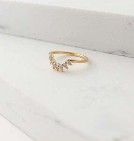 Nova Ring Size 6 - Gold