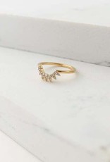 Nova Ring Size 7 - Gold