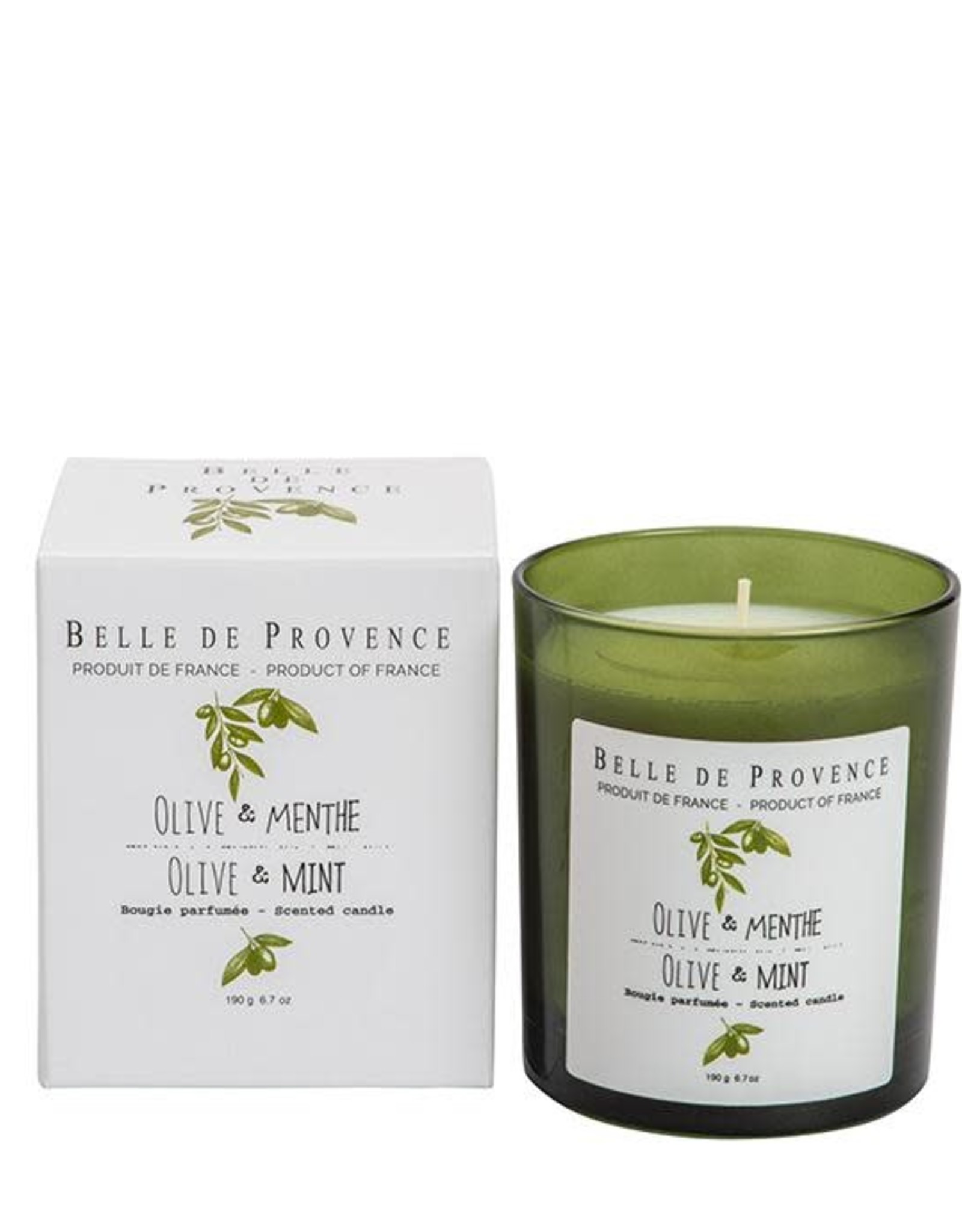 Olive and Mint Candle 190g