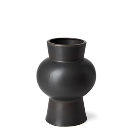 Black Laforge II Vase H11"