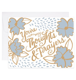 Thoughts And Prayers Card