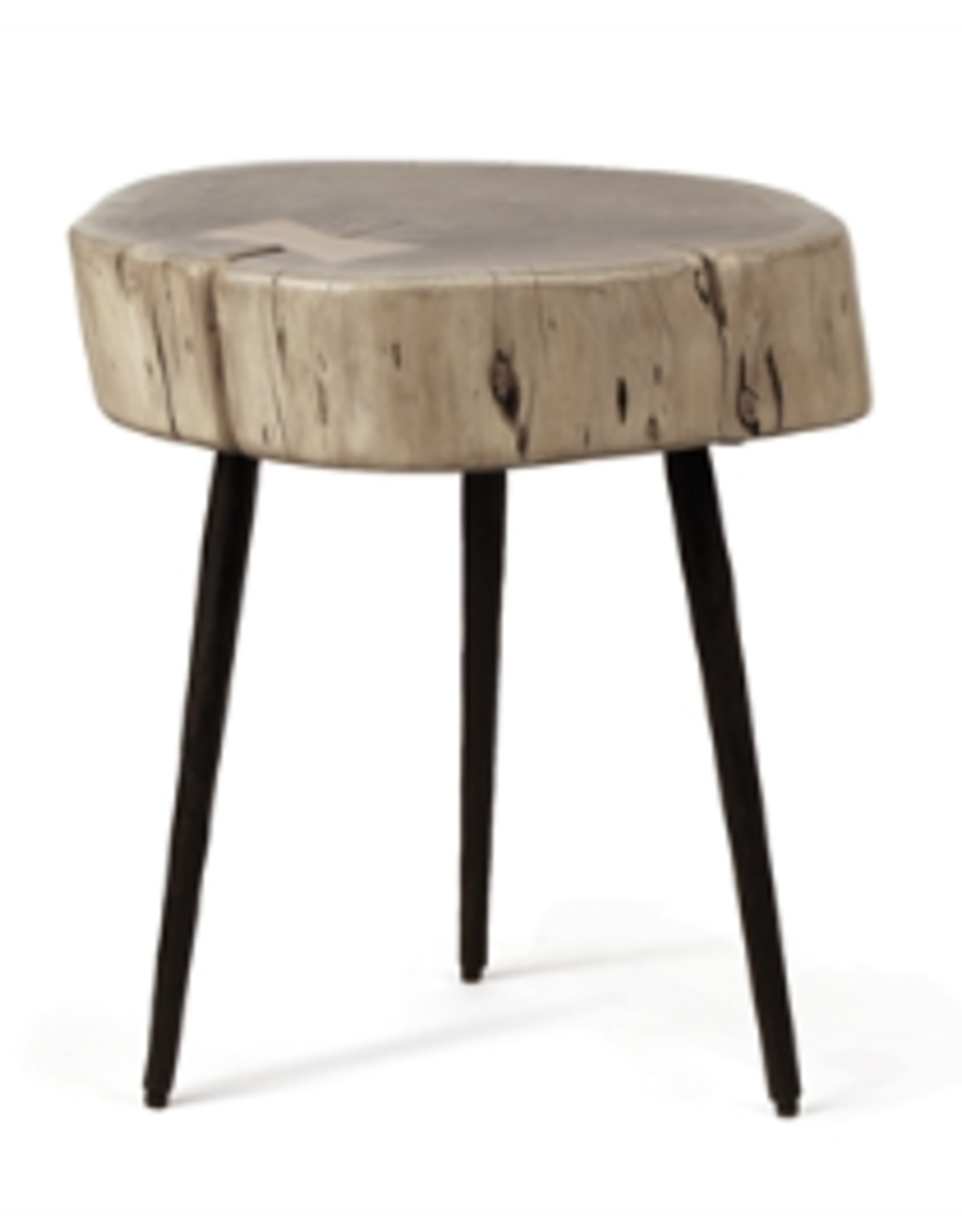 Sierra Side Table - Acacia Wood & Iron