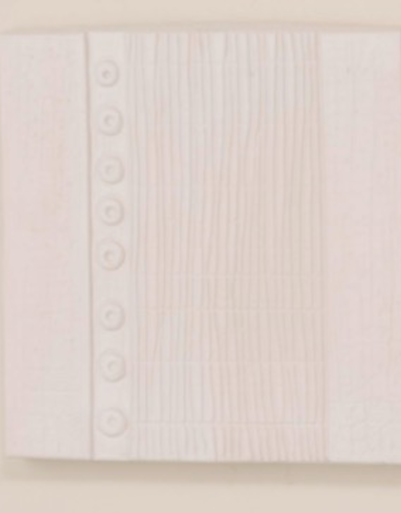 Matte White Petra Multi Circles Ceramic Wall Panel L15" Reg $90 Now $25