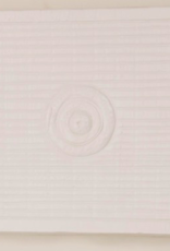 Matte White Petra Single Circles Ceramic Wall Panel L15" Reg $90 Now $25