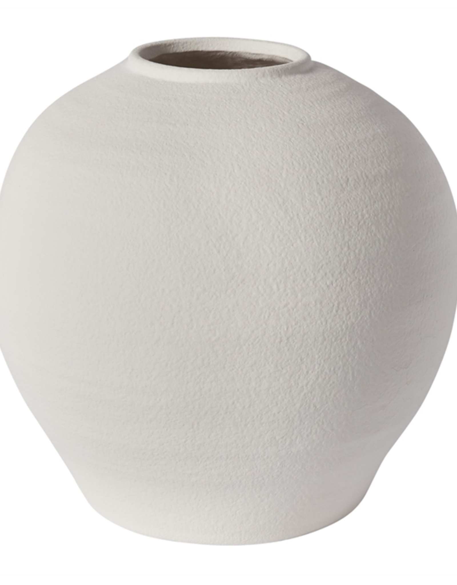 Large Konos Round Vase D14.5" H14"