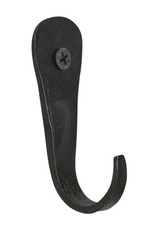 Black Forged Iron Hook H3"