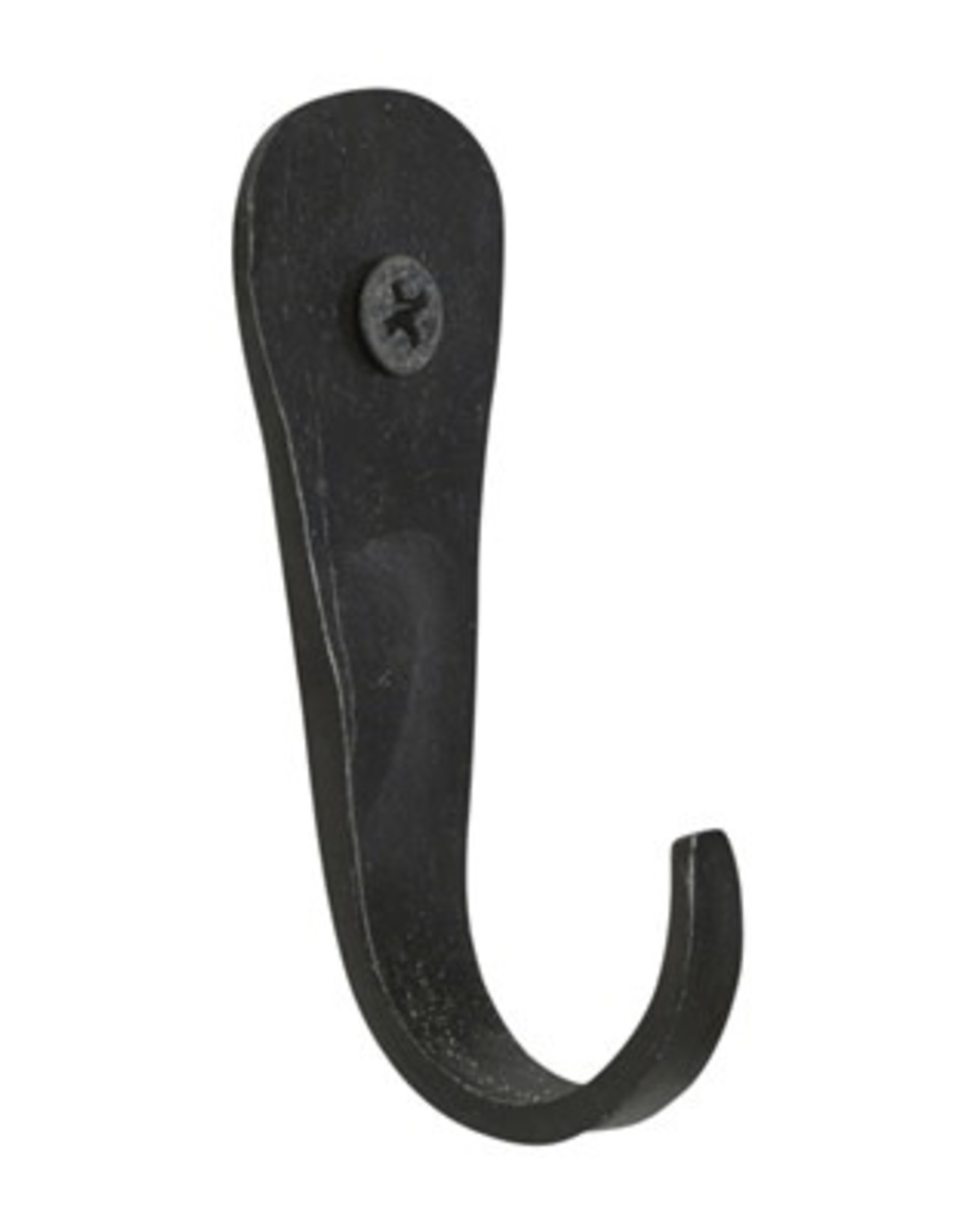 Black Forged Iron Hook H3"