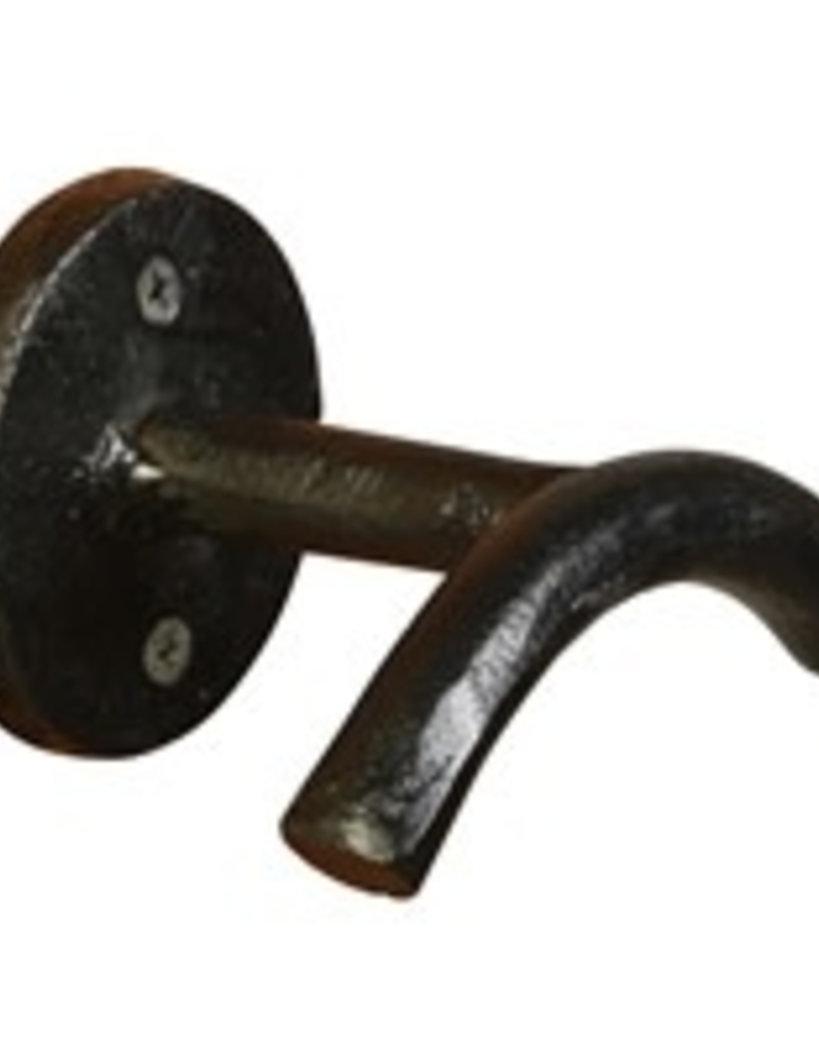 Large Black Cast Iron Coat Hook